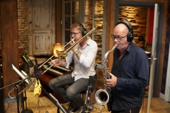 Nederland,Amsterdam, 2017 Paul de Munnik, studio Limmen, met Wouter Planteijdt Foto: Bob Bronshoff Nederland,Amsterdam, 2017 Paul de Munnik, studio Limmen, met Wouter Planteijdt Foto: Bob Bronshoff